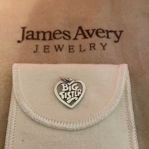 James Avery “Big Sister” Heart Charm